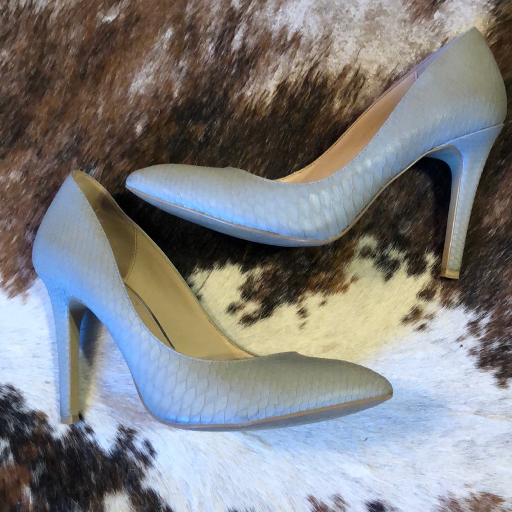 Grey Jessica Simpson Heels